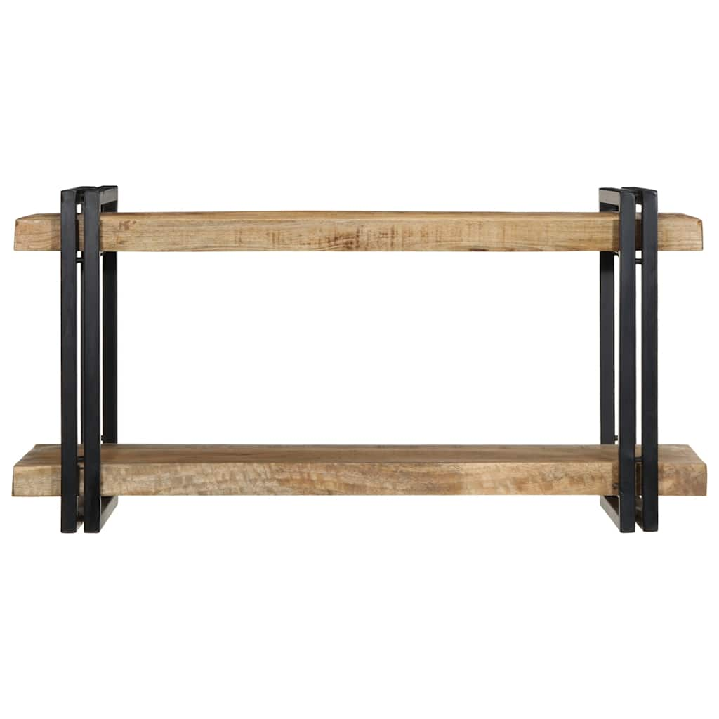 Wall Shelf Solid Rough Wood Mango Living with Luxury