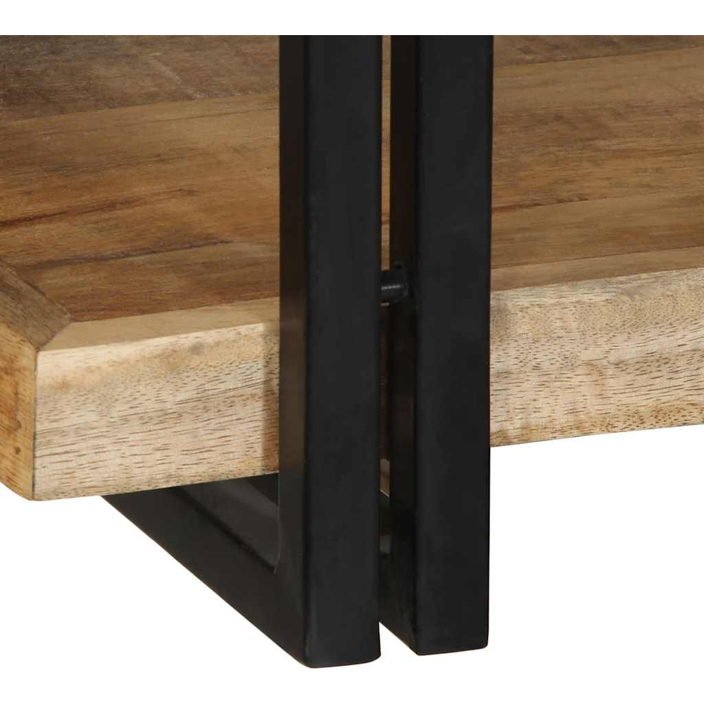 Wall Shelf Solid Rough Wood Mango Living with Luxury