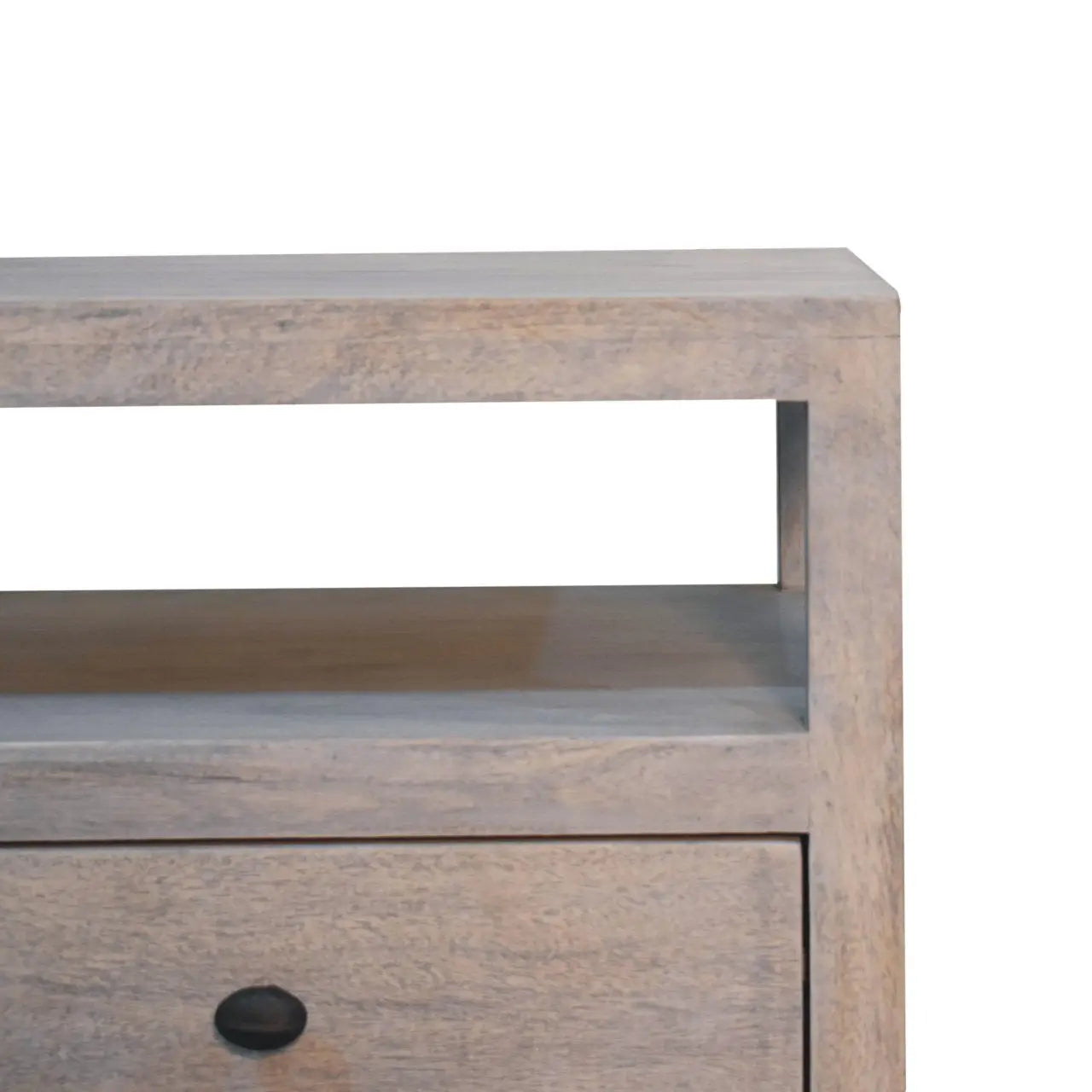 Acid Wash 2 Drawer Open Bedside Living with Luxury