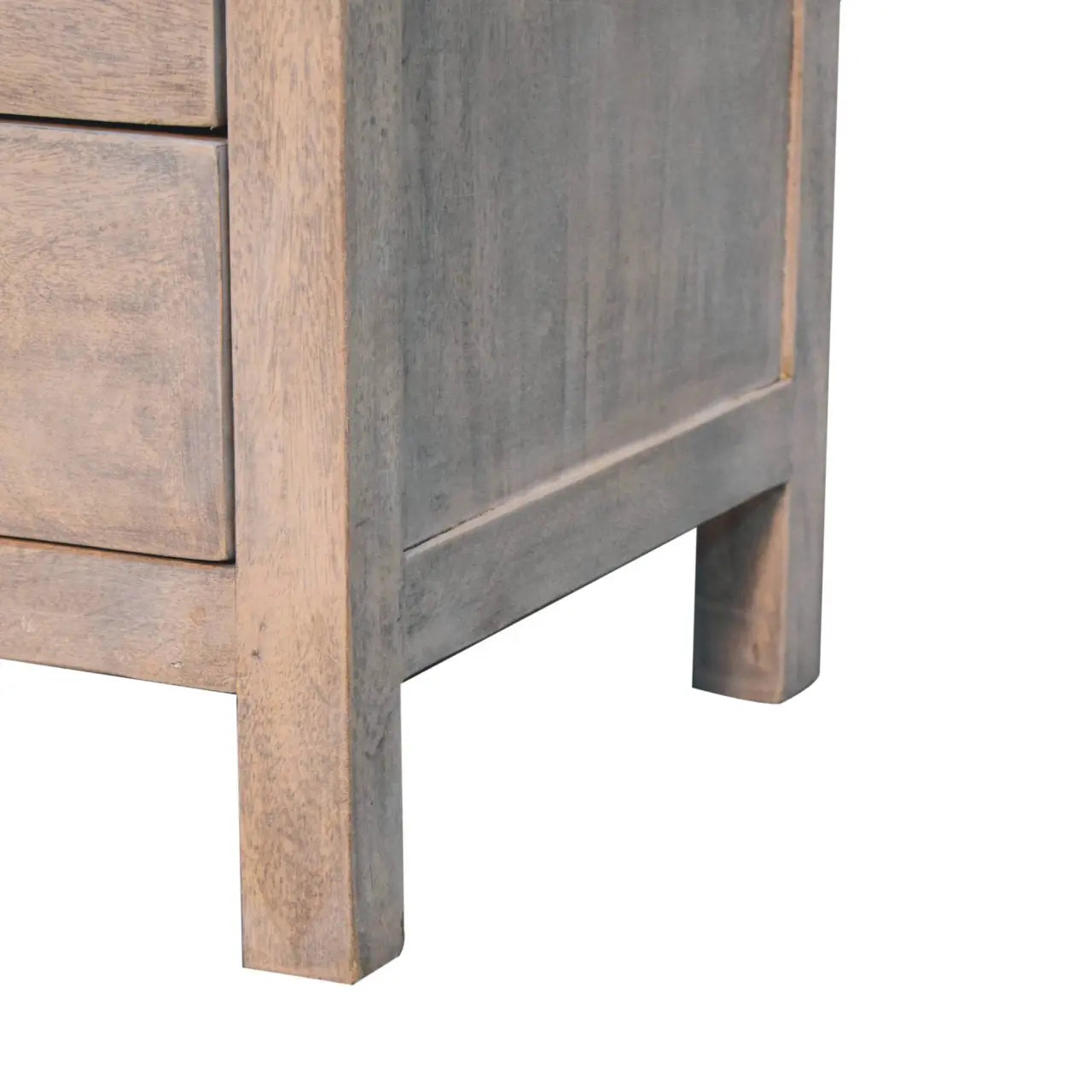 Acid Wash 2 Drawer Open Bedside Living with Luxury