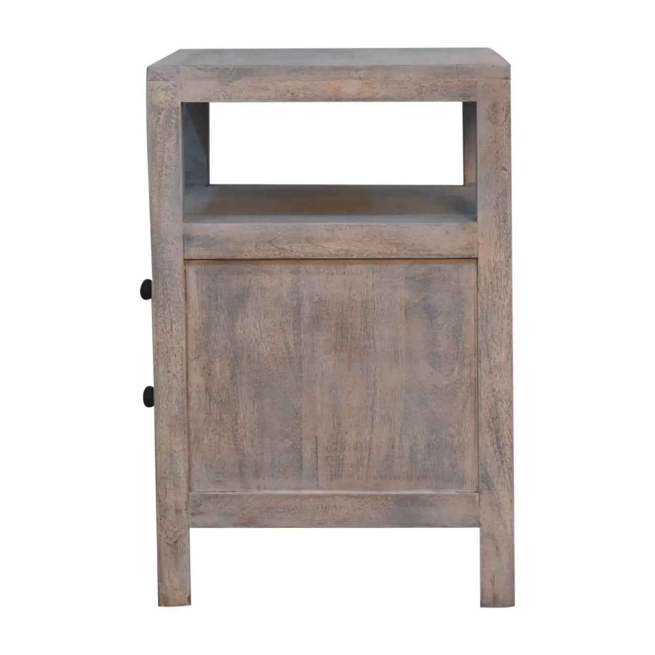 Acid Wash 2 Drawer Open Bedside Living with Luxury