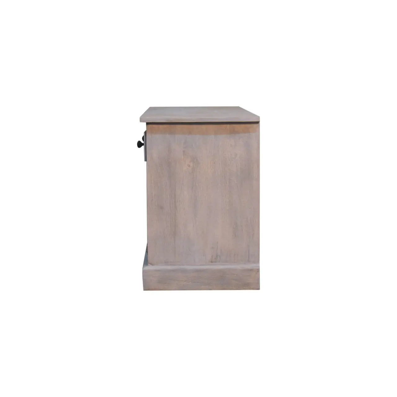Acid Wash Basket Storage Cabinet Living with Luxury