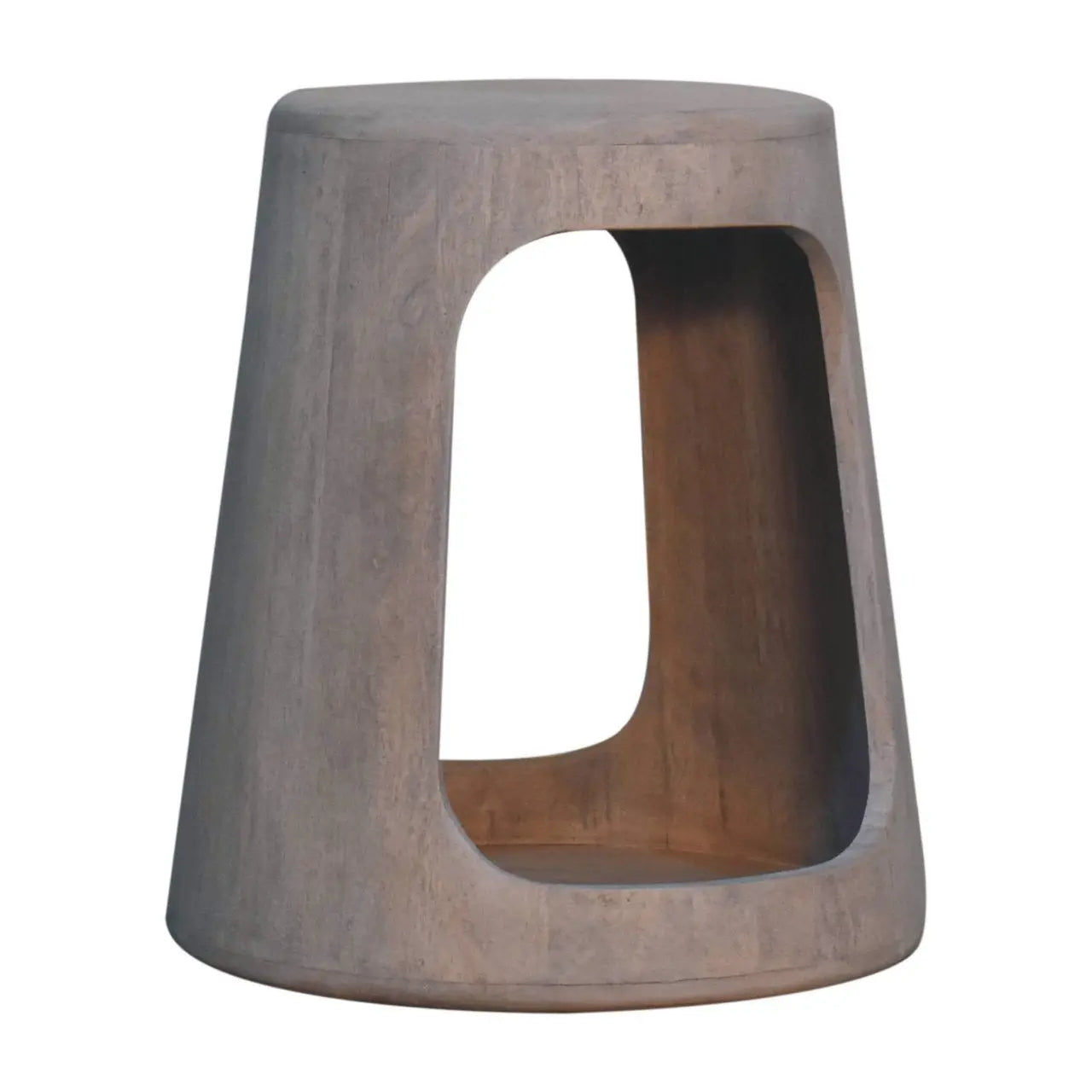 Acid Wash Open Side Table Living with Luxury