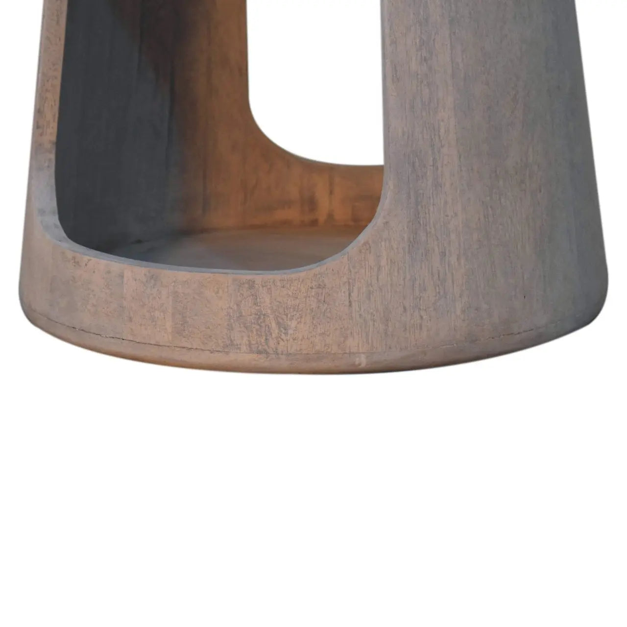 Acid Wash Open Side Table Living with Luxury