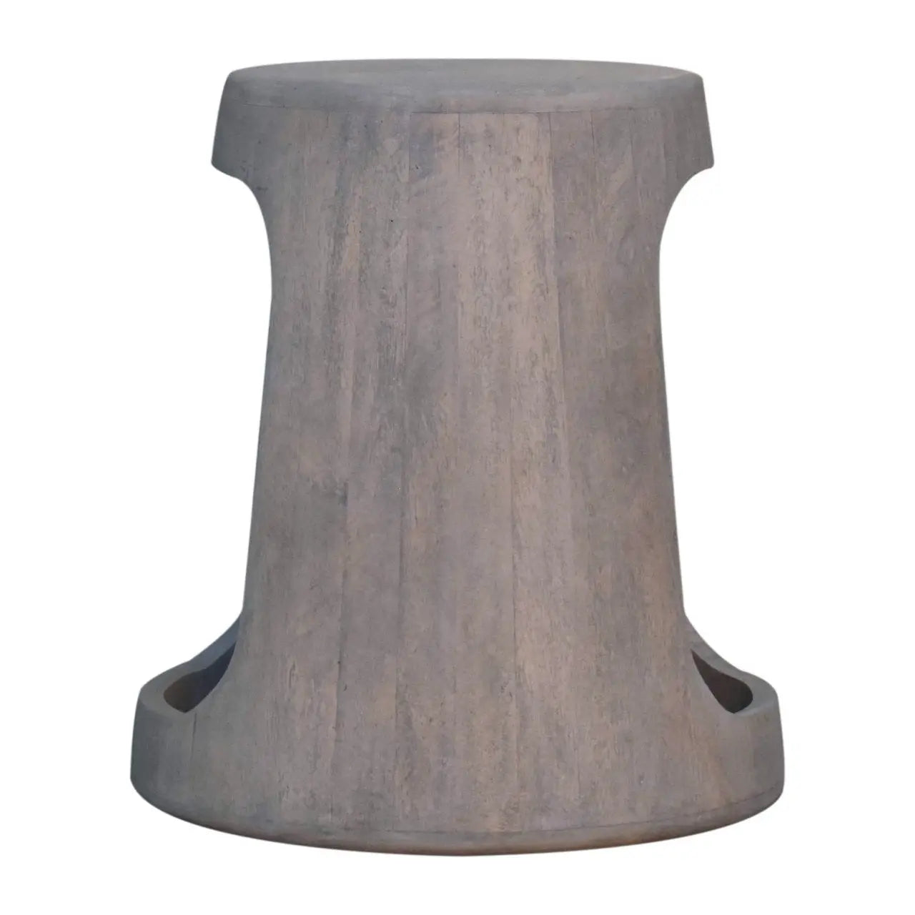 Acid Wash Open Side Table Living with Luxury