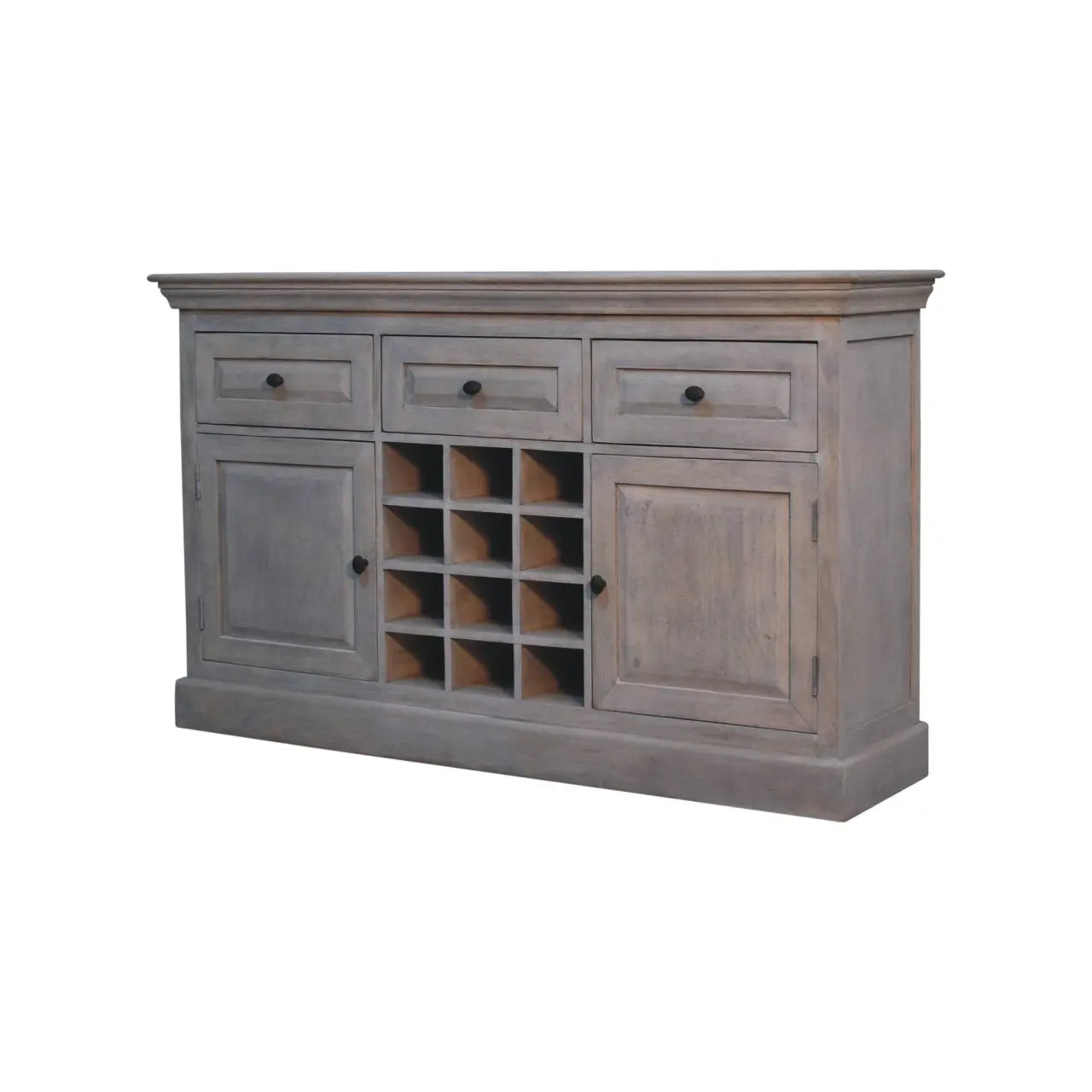 Acid Wash Wine Storage Unit Living with Luxury