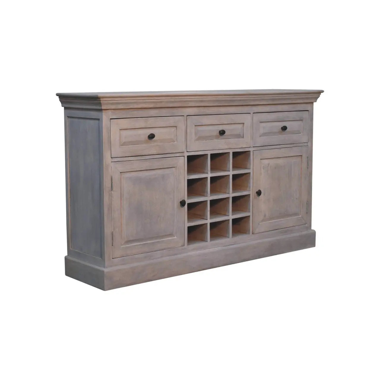 Acid Wash Wine Storage Unit Living with Luxury