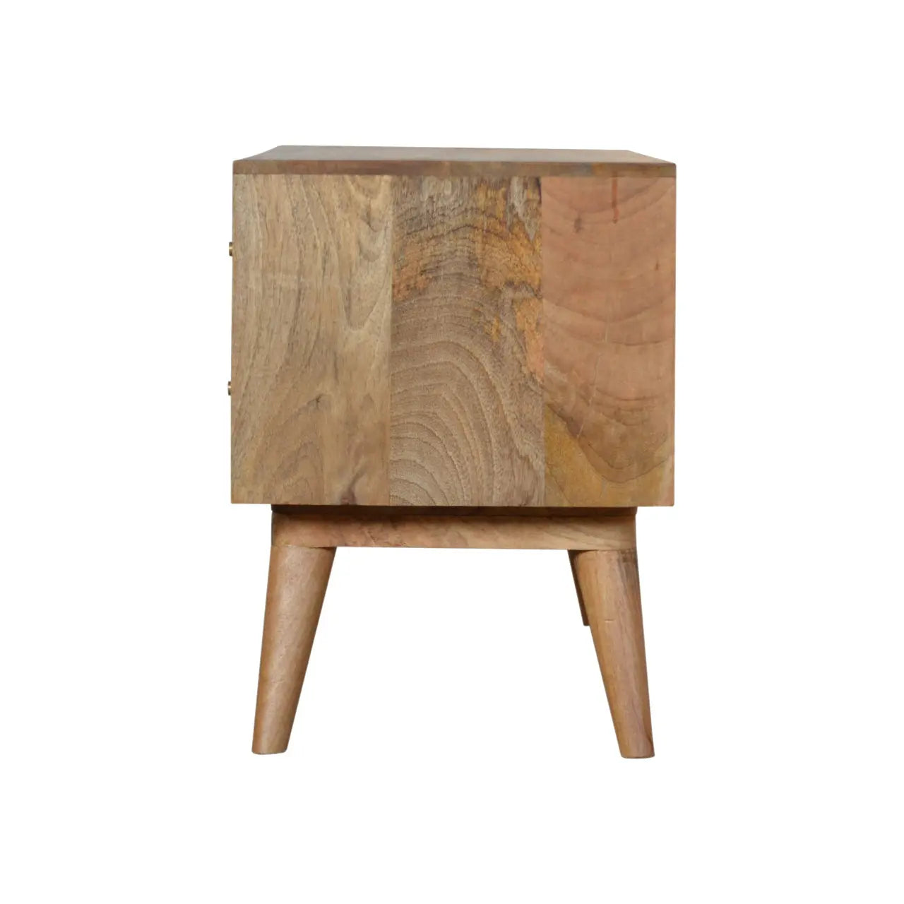 Assorted Oak-ish Media Unit Living with Luxury