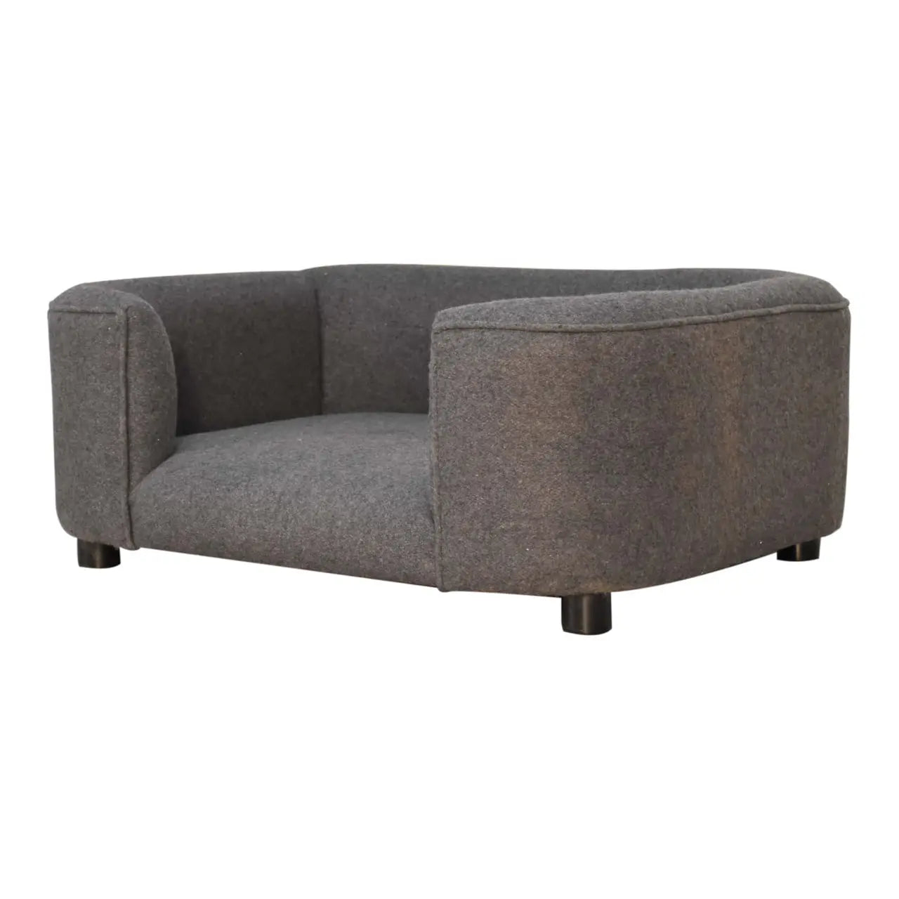 Battleship Tweed Pet Sofa Bed Living with Luxury