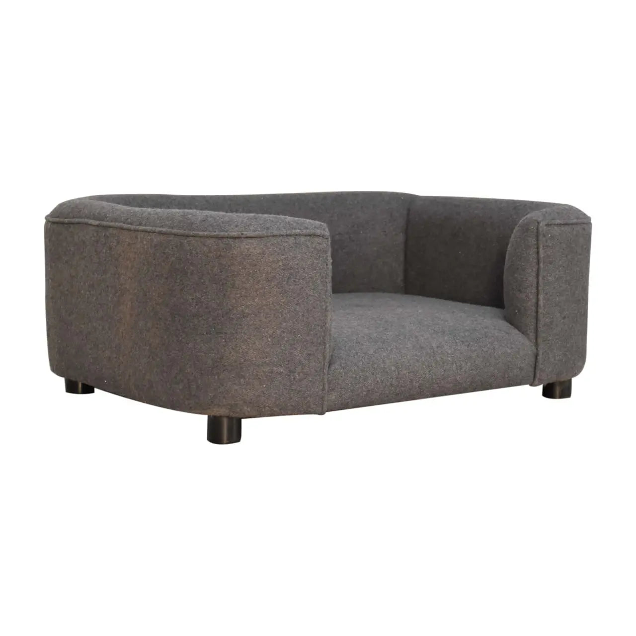 Battleship Tweed Pet Sofa Bed Living with Luxury