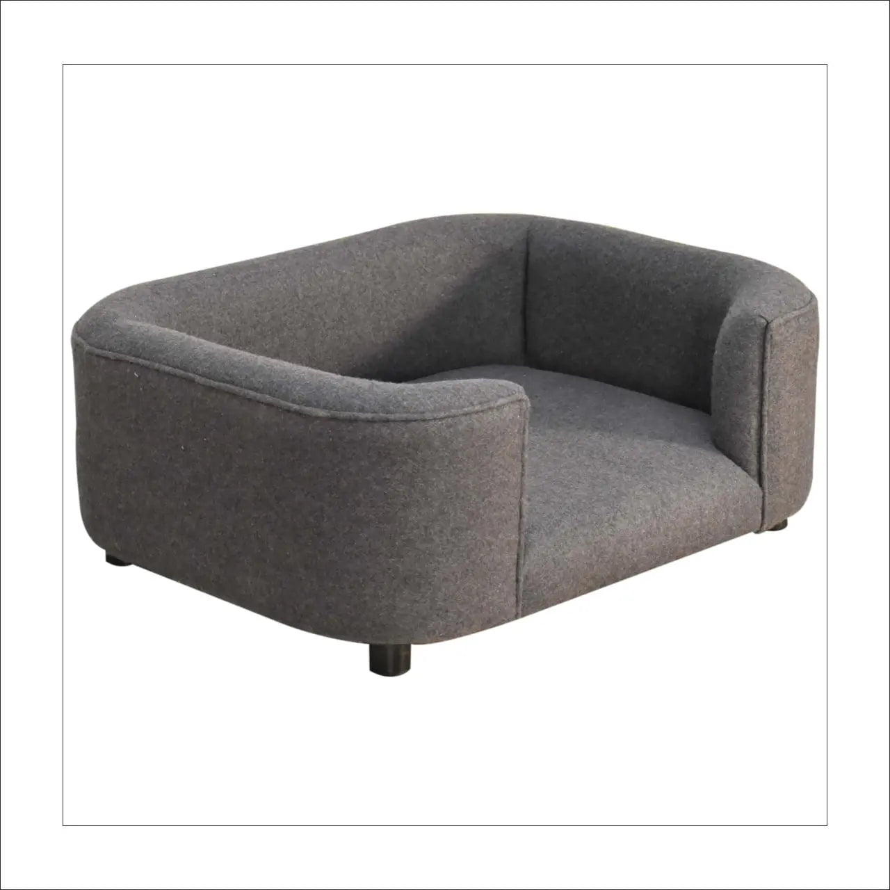 Battleship Tweed Pet Sofa Bed Living with Luxury