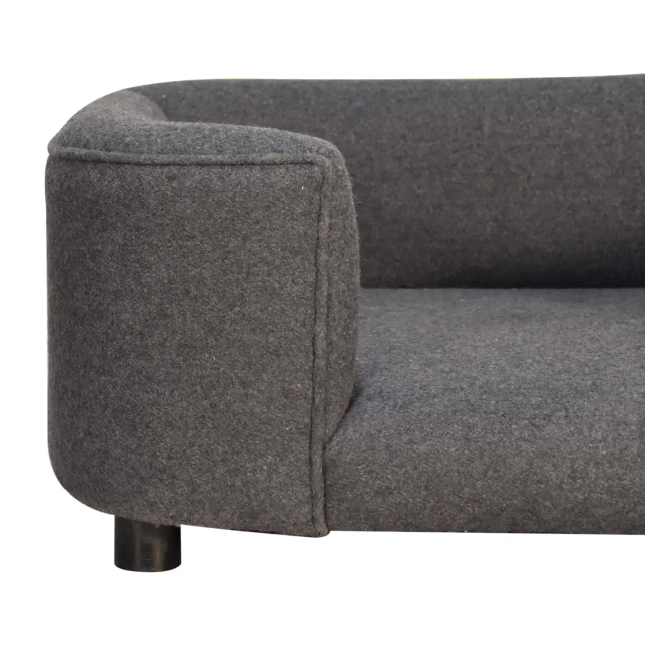 Battleship Tweed Pet Sofa Bed Living with Luxury