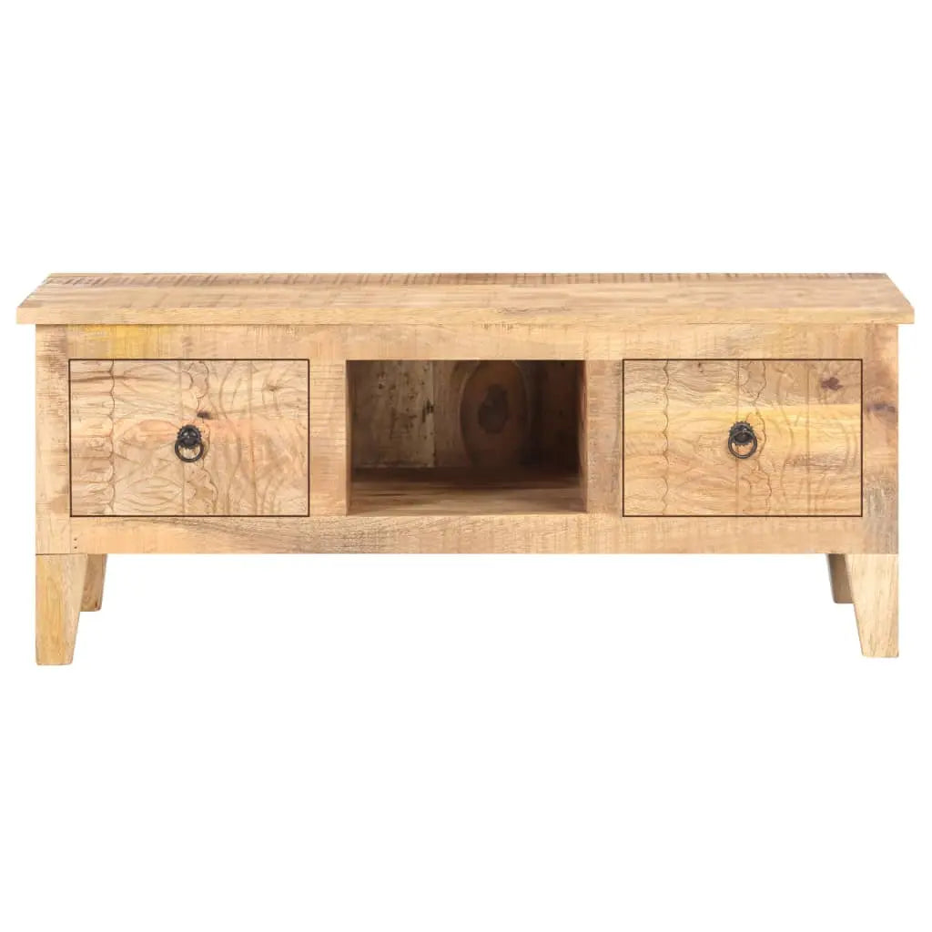 Coffee Table Rough Mango Wood Living with Luxury