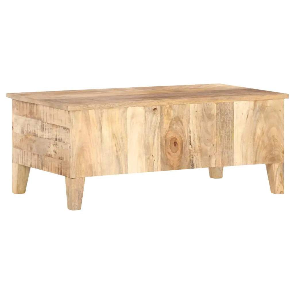 Coffee Table Rough Mango Wood Living with Luxury