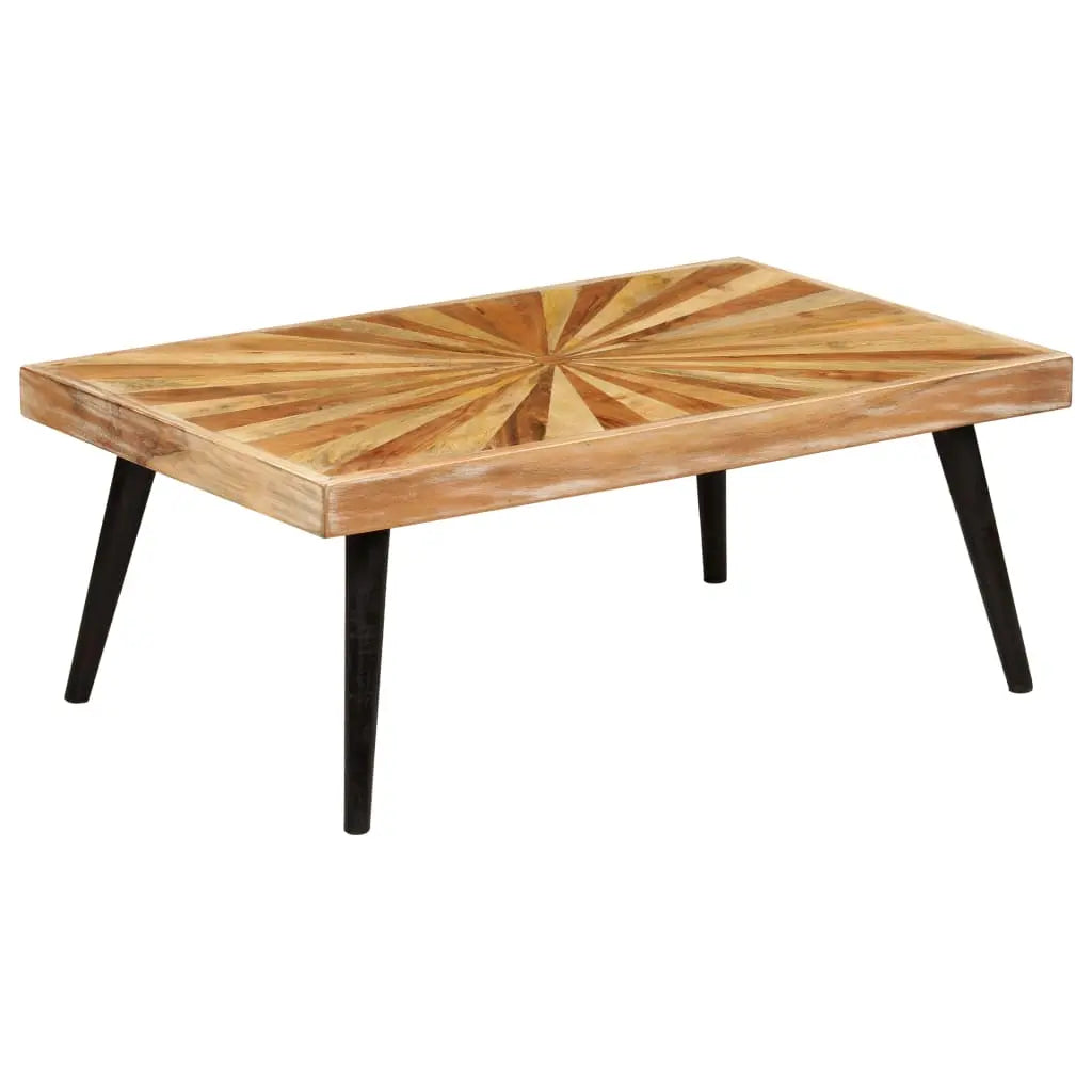 Coffee Table Solid Mango Wood Living with Luxury