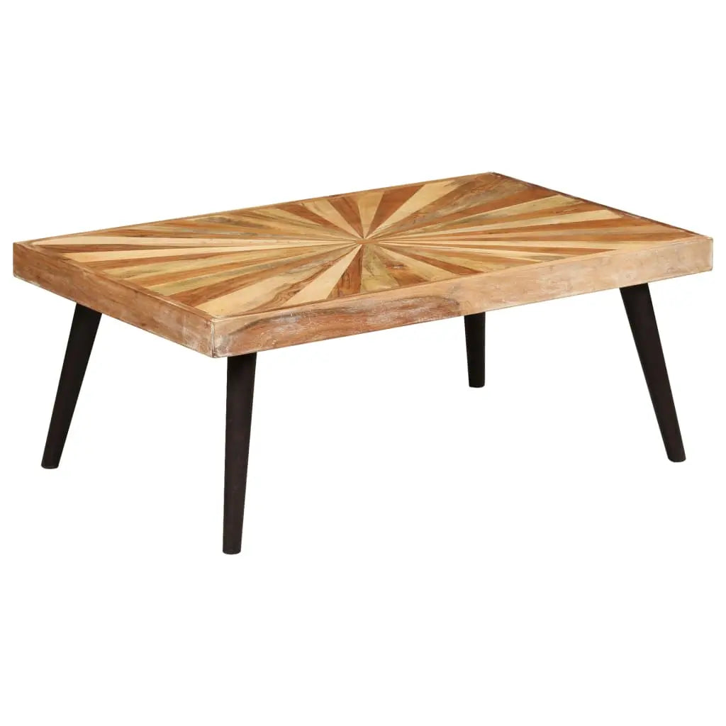 Coffee Table Solid Mango Wood Living with Luxury