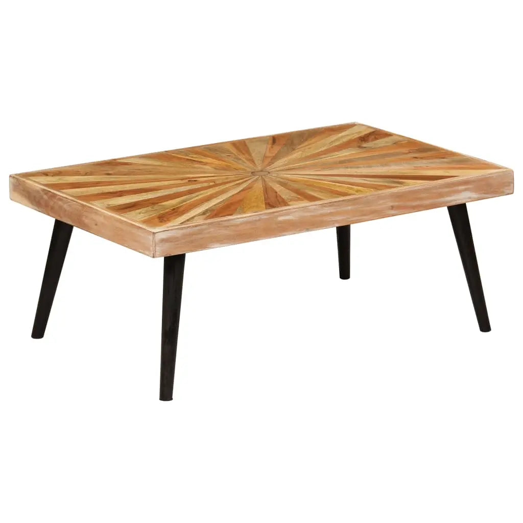 Coffee Table Solid Mango Wood Living with Luxury