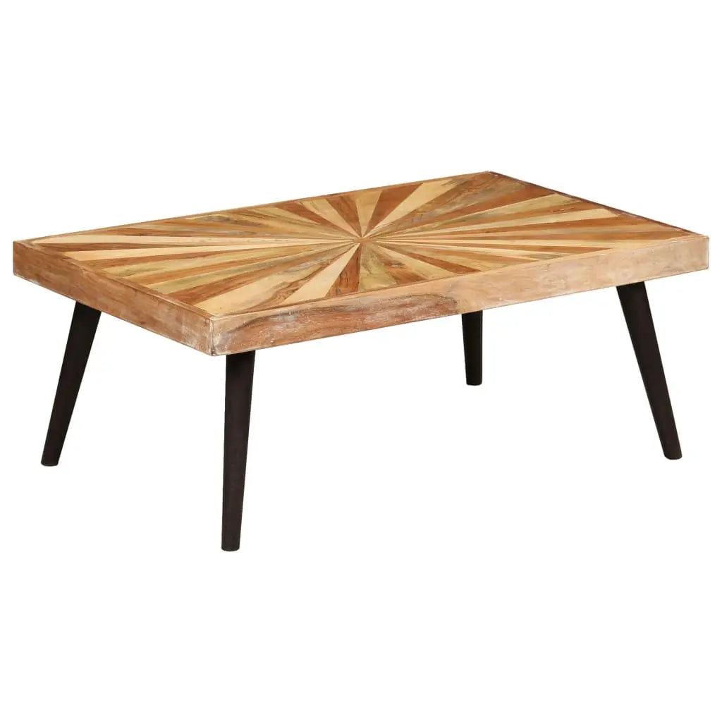Coffee Table Solid Mango Wood Living with Luxury