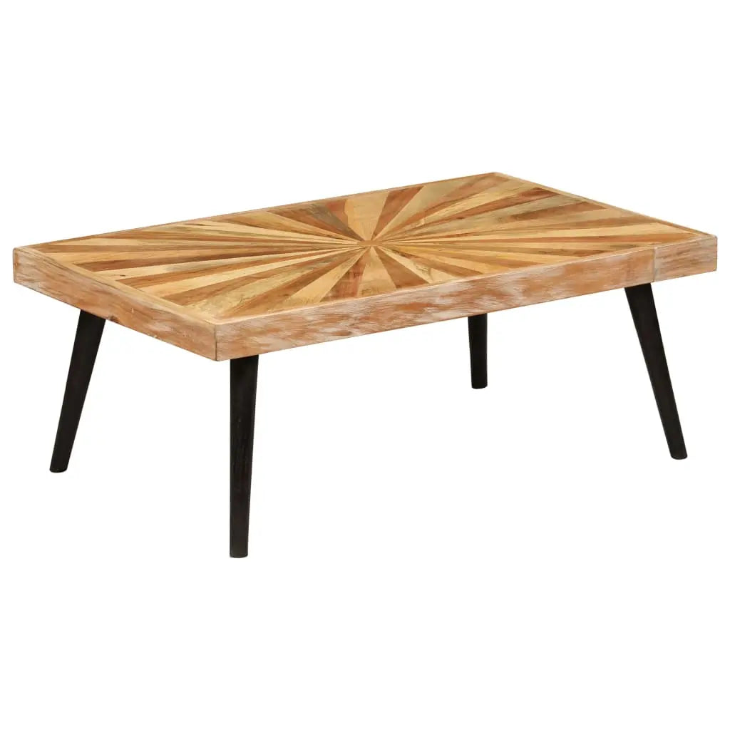 Coffee Table Solid Mango Wood Living with Luxury