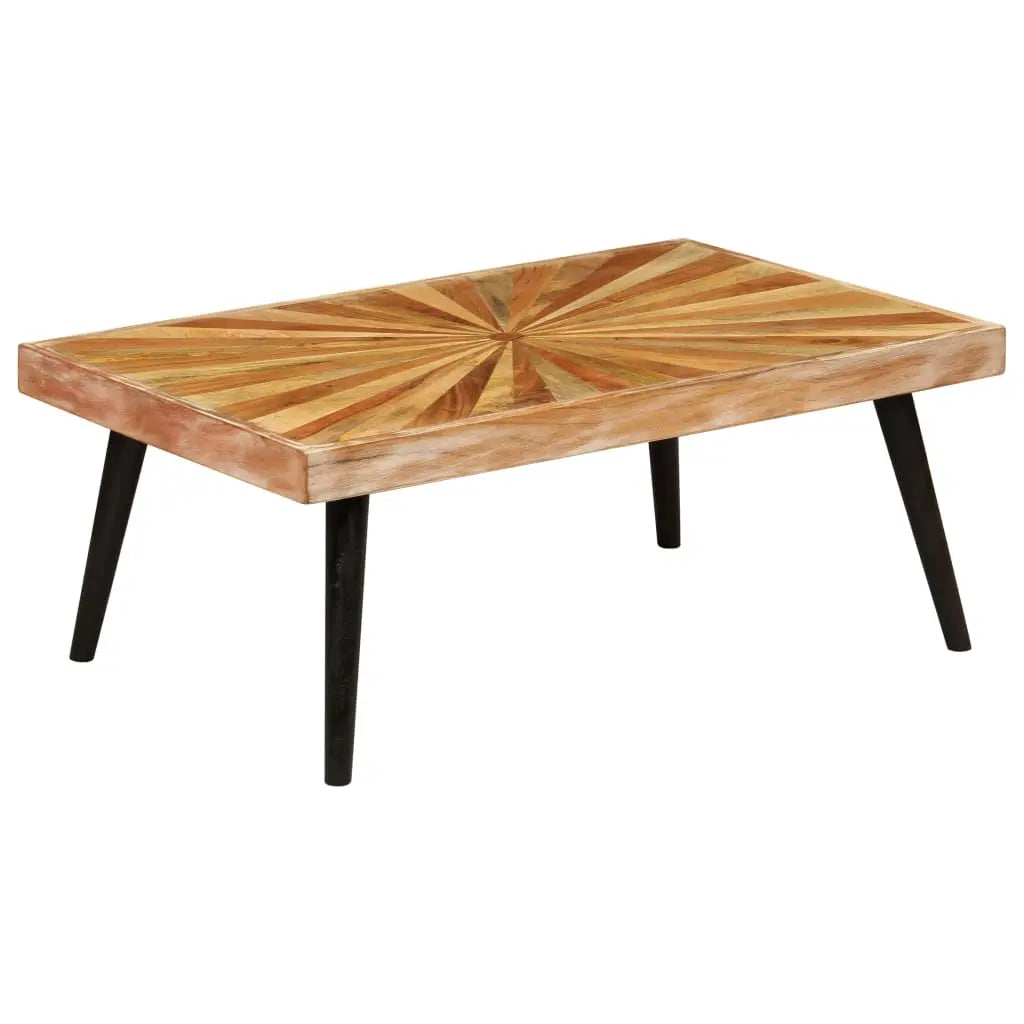 Coffee Table Solid Mango Wood Living with Luxury