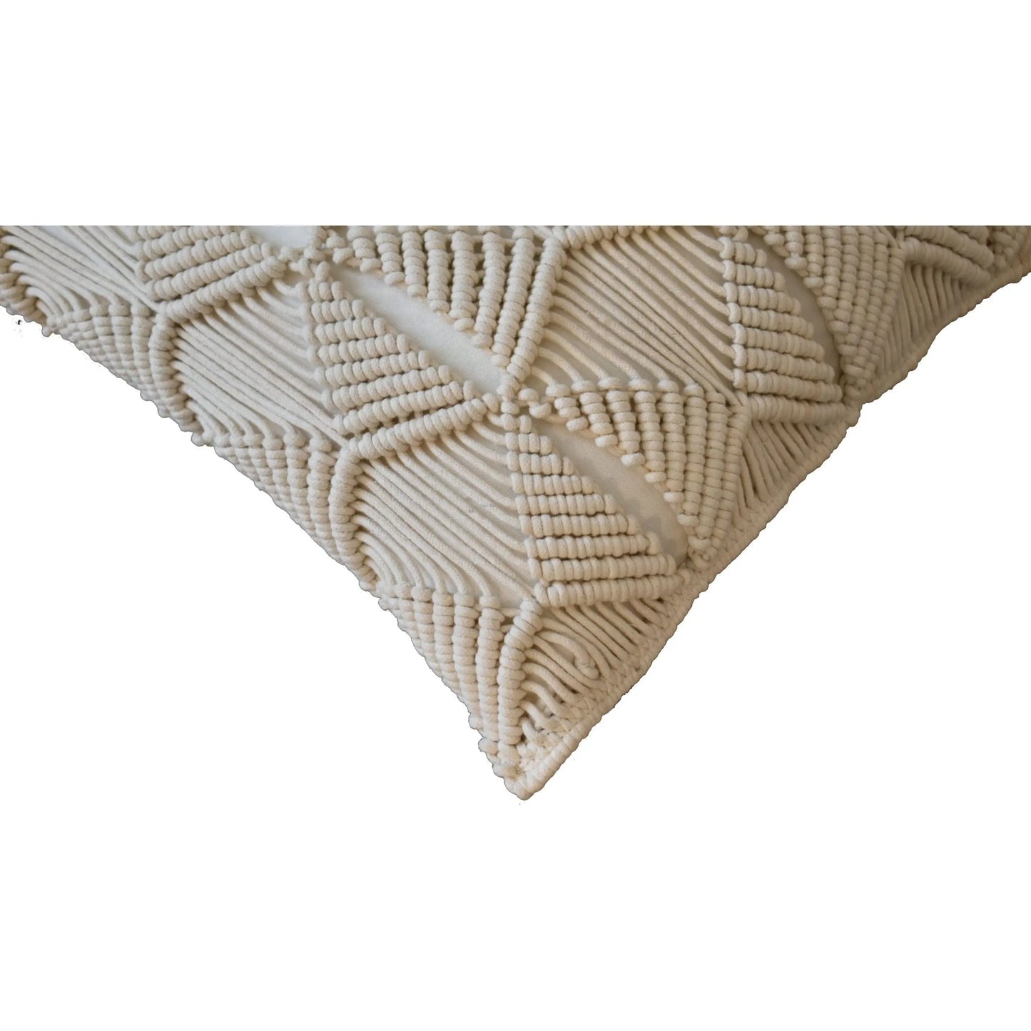 2x Esmi Natural White Cushions - Living with Luxury