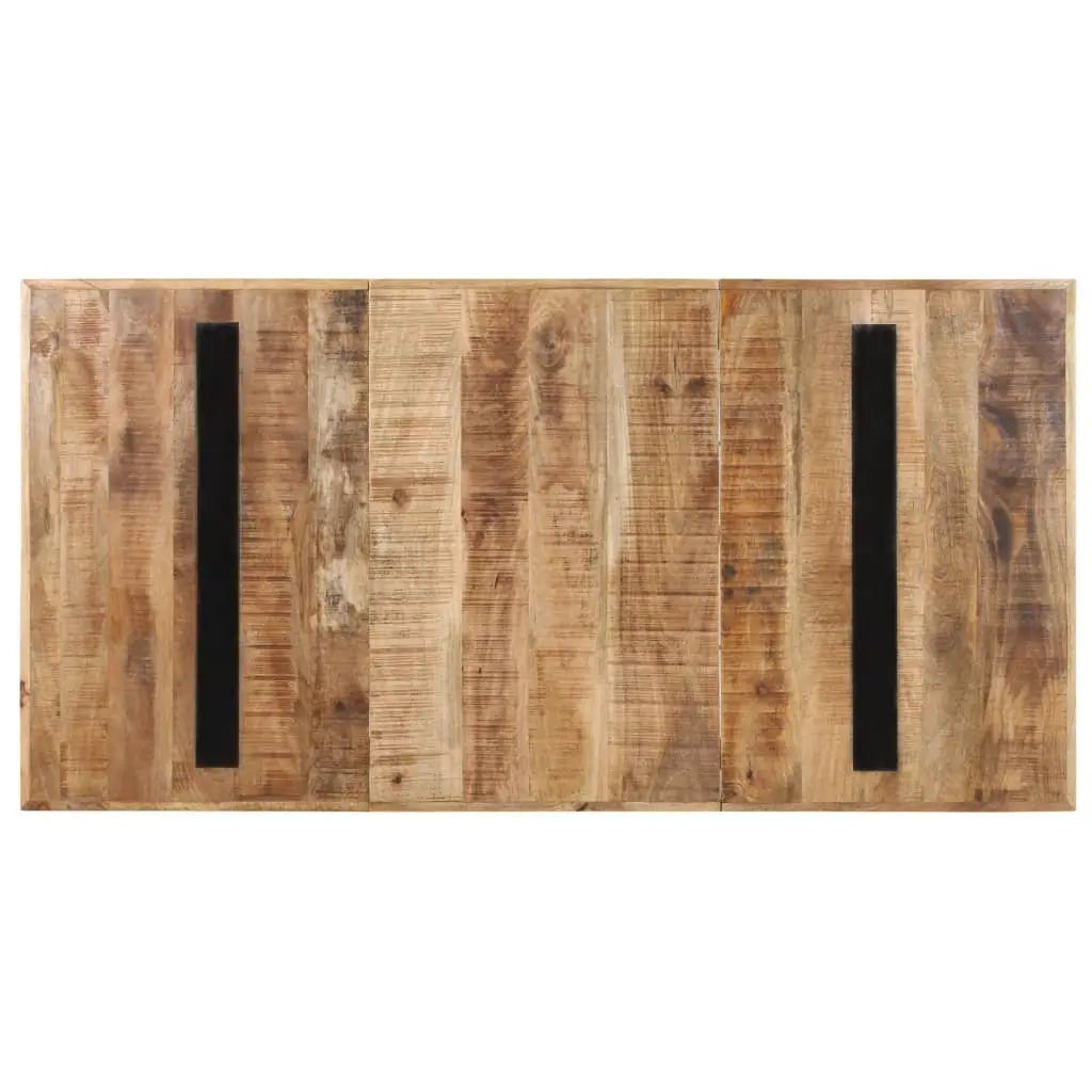 Dining Table Rough Mango Wood Living with Luxury