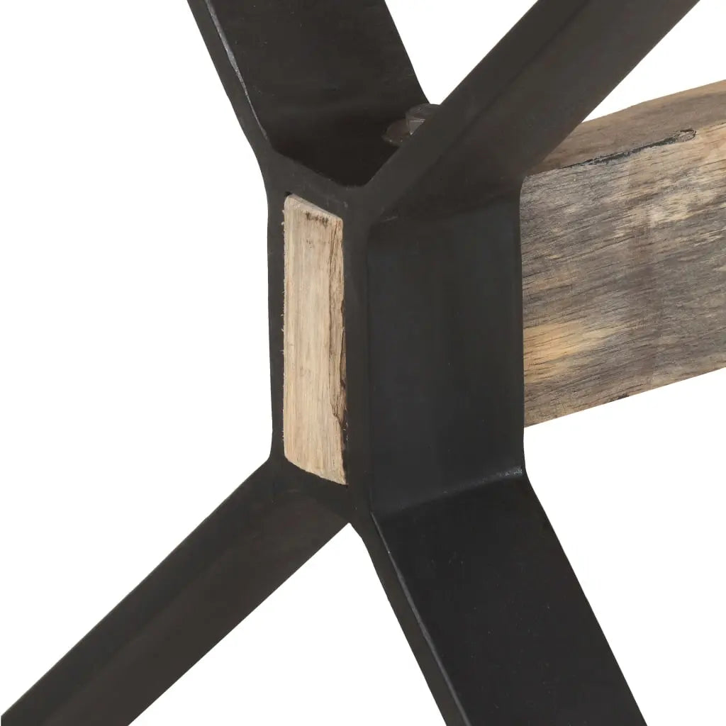 Dining Table Rough Mango Wood Living with Luxury