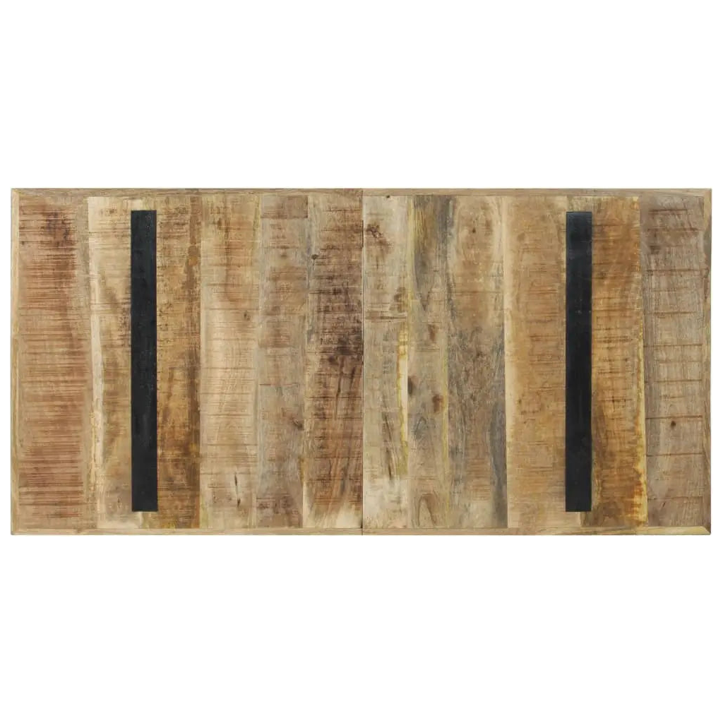 Dining Table Rough Mango Wood Living with Luxury