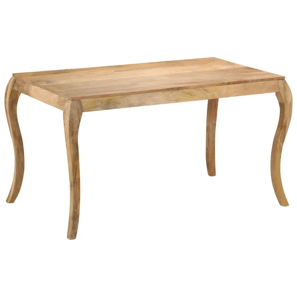 Dining Table Solid Mango Wood Living with Luxury