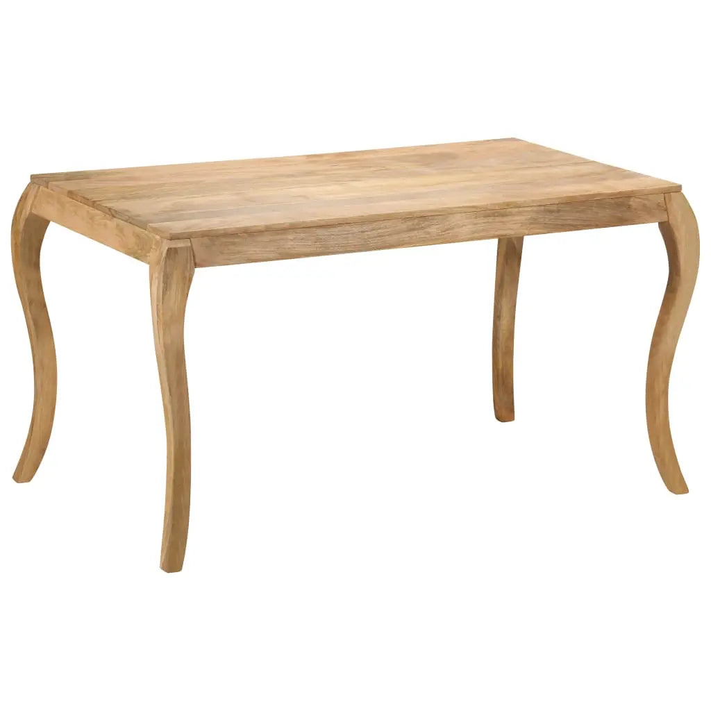 Dining Table Solid Mango Wood Living with Luxury