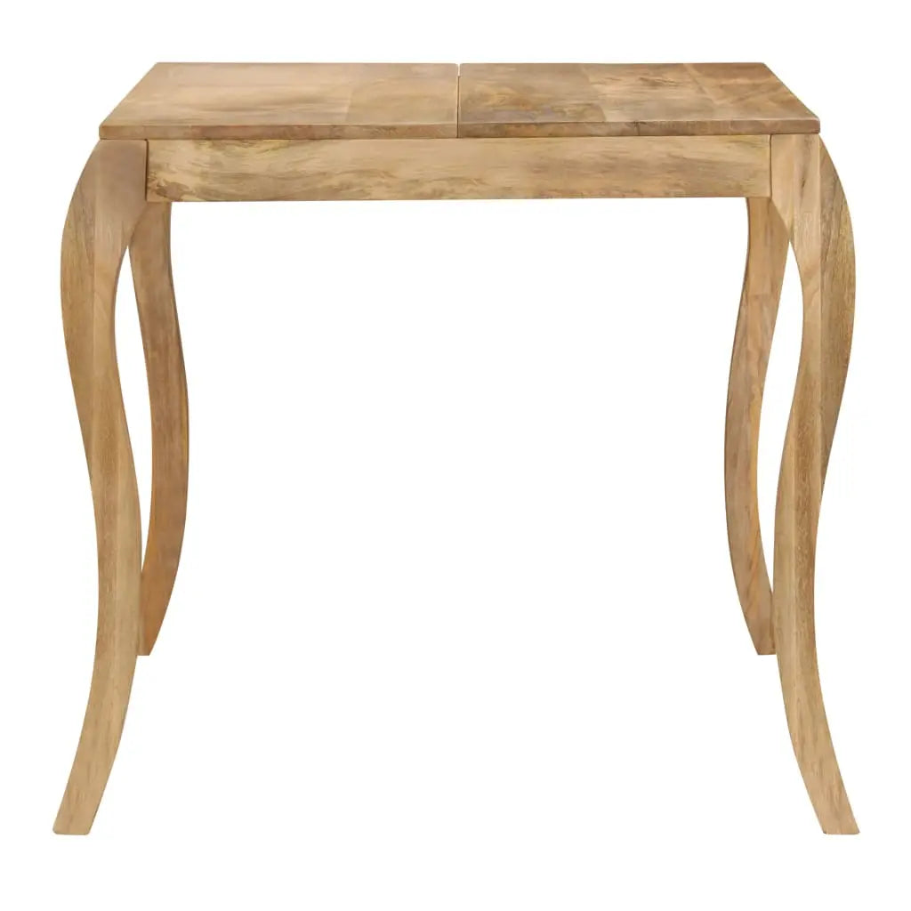 Dining Table Solid Mango Wood Living with Luxury