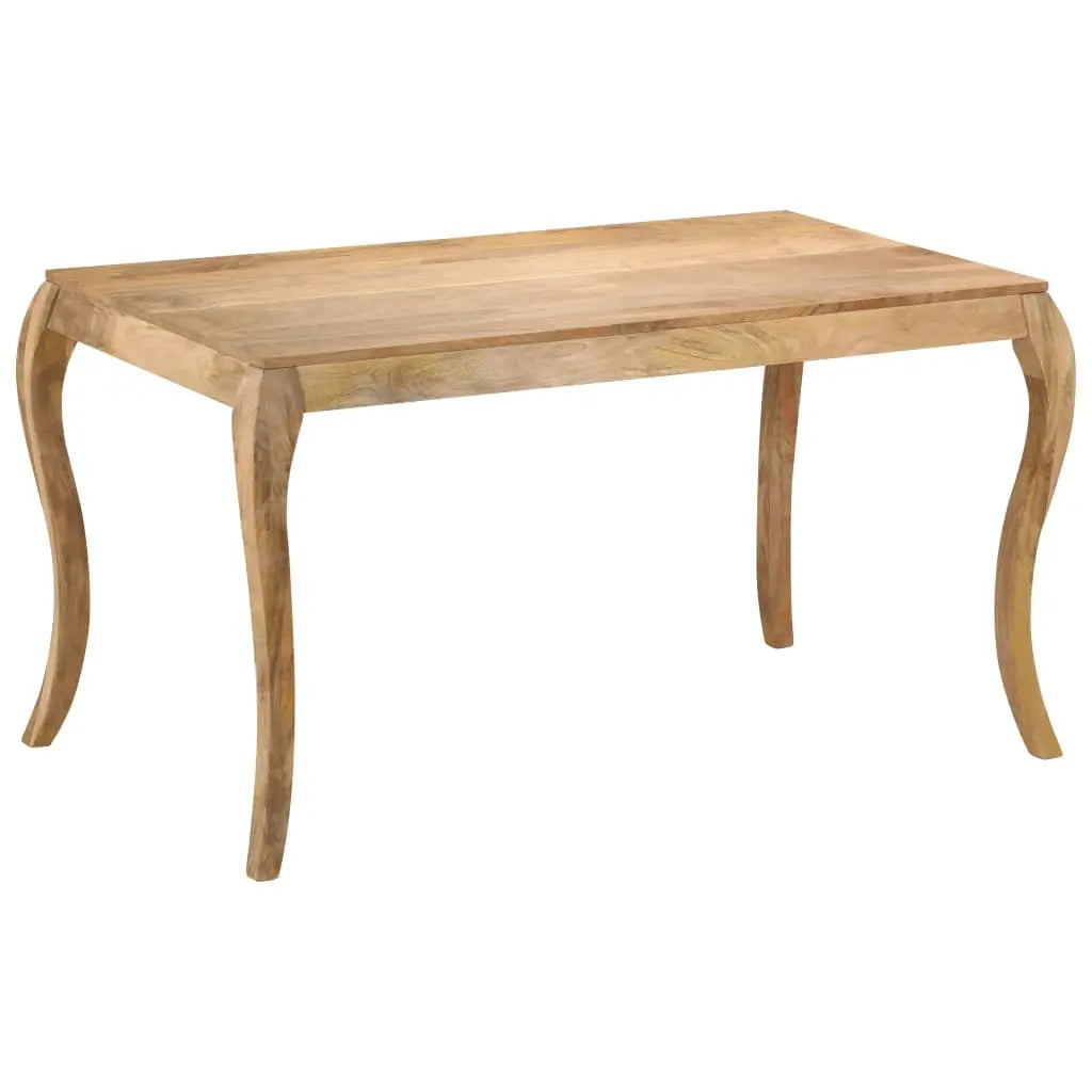 Dining Table Solid Mango Wood Living with Luxury