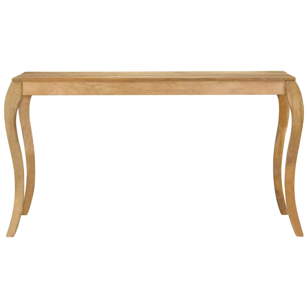 Dining Table Solid Mango Wood Living with Luxury