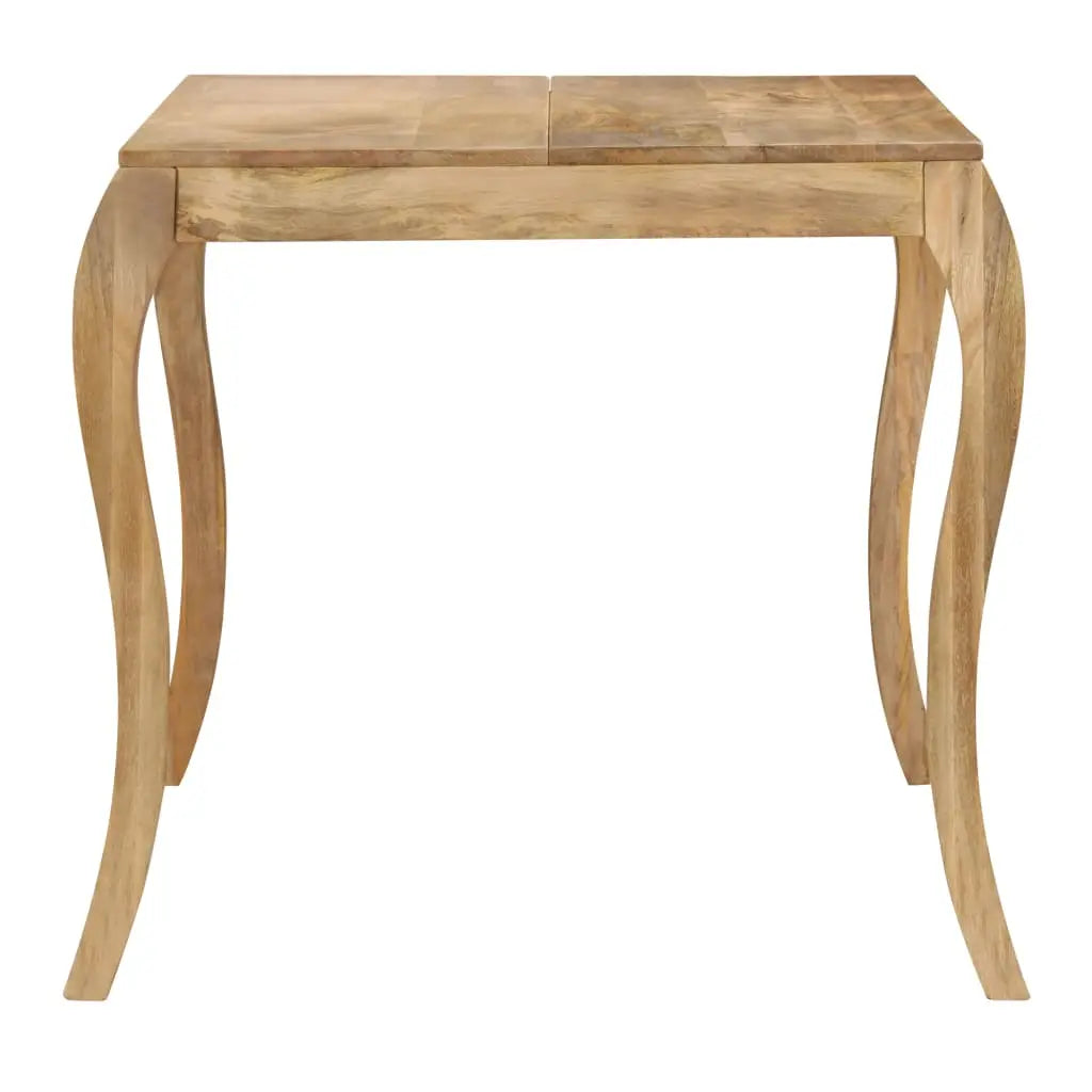 Dining Table Solid Mango Wood Living with Luxury