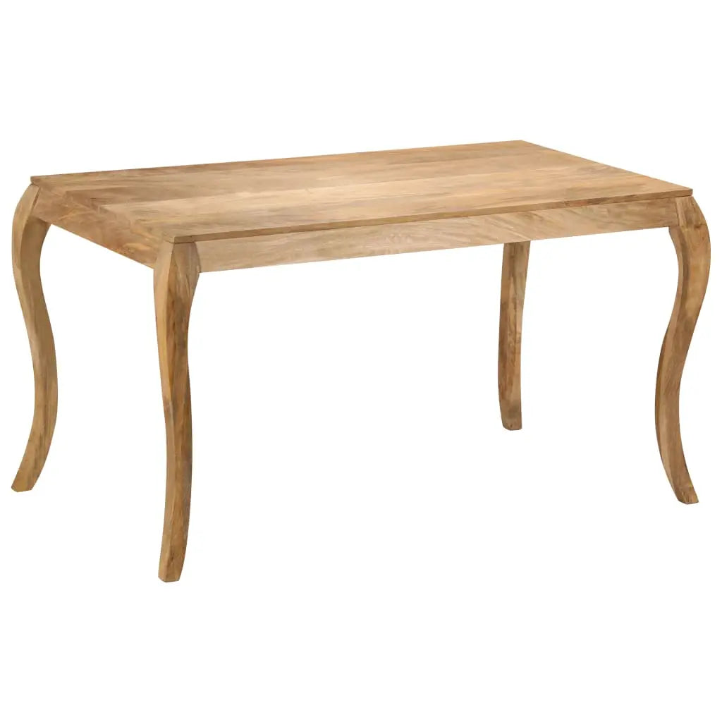 Dining Table Solid Mango Wood Living with Luxury