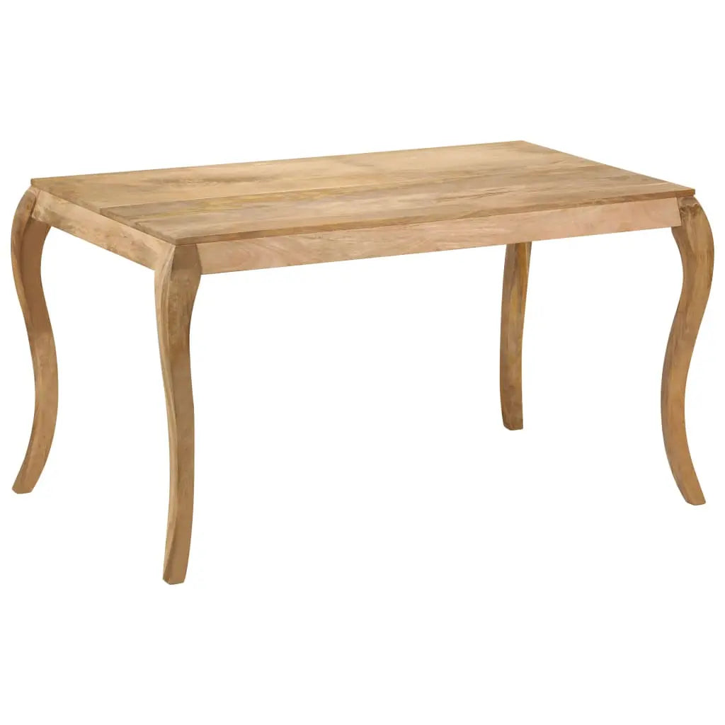 Dining Table Solid Mango Wood Living with Luxury