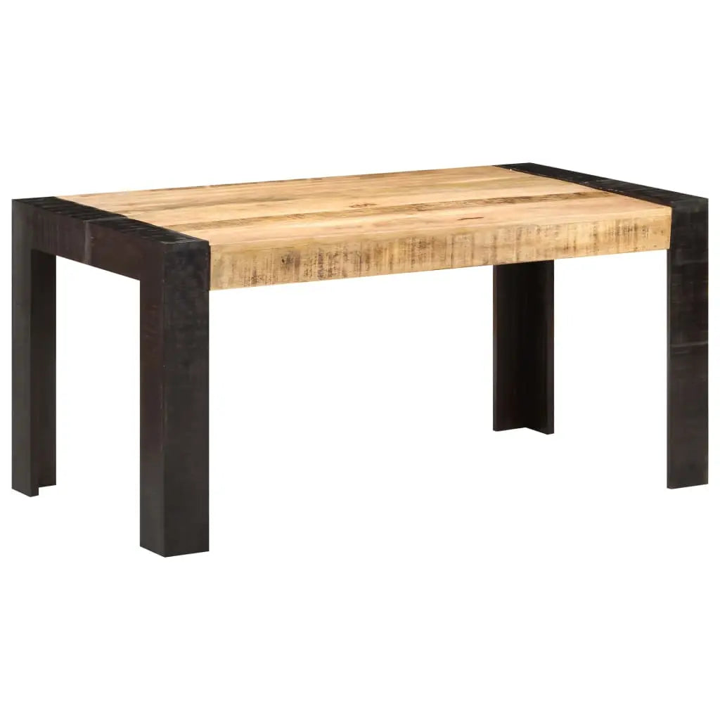Dining Table Solid Mango Wood Living with Luxury