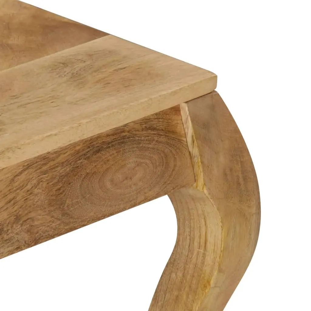 End Table Solid Mango Wood Living with Luxury