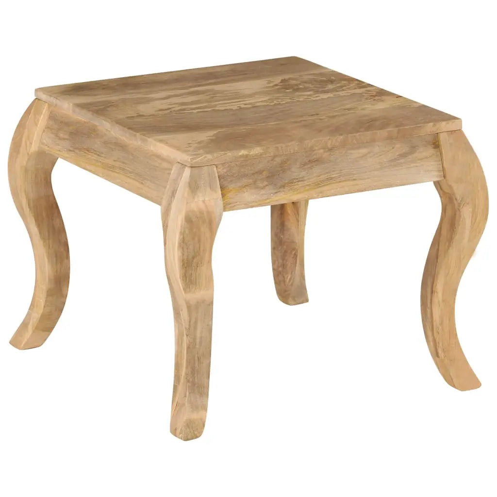 End Table Solid Mango Wood Living with Luxury