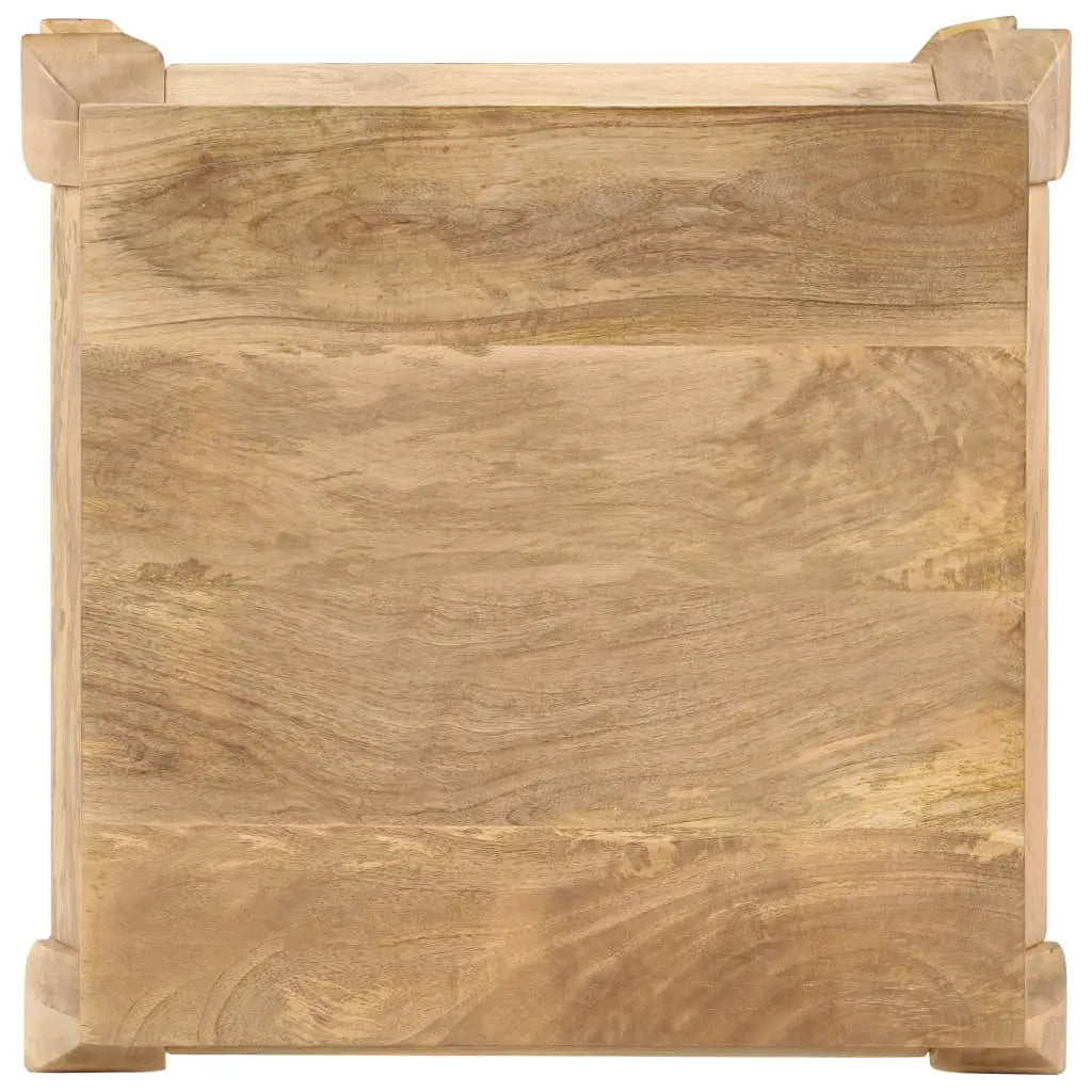 End Table Solid Mango Wood Living with Luxury