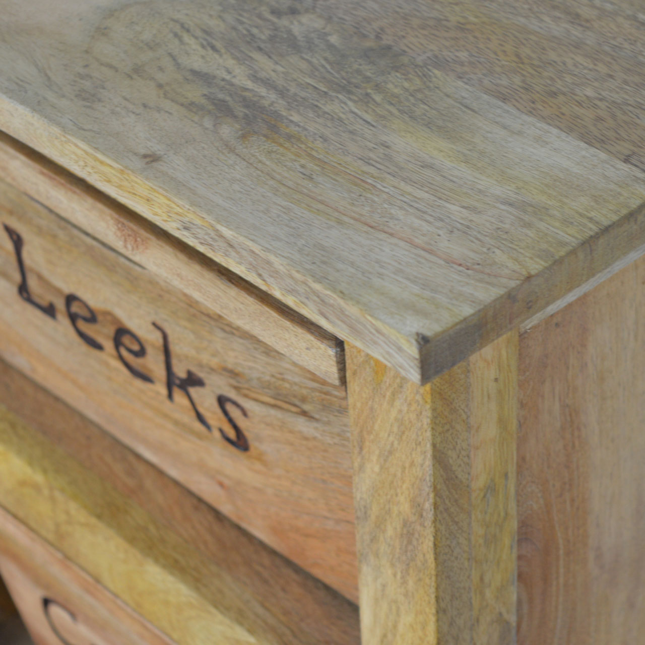 Carved Kitchen Cabinet - Living with Luxury