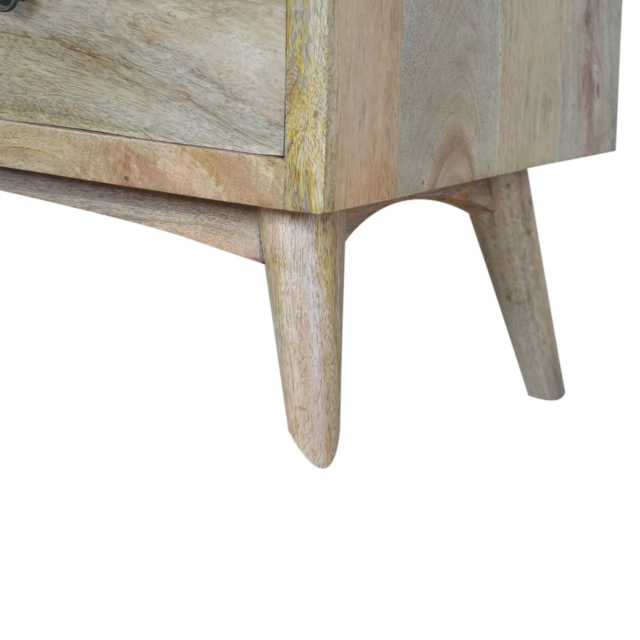 Oak-ish Solid Wood 8 Drawer Chest Living with Luxury