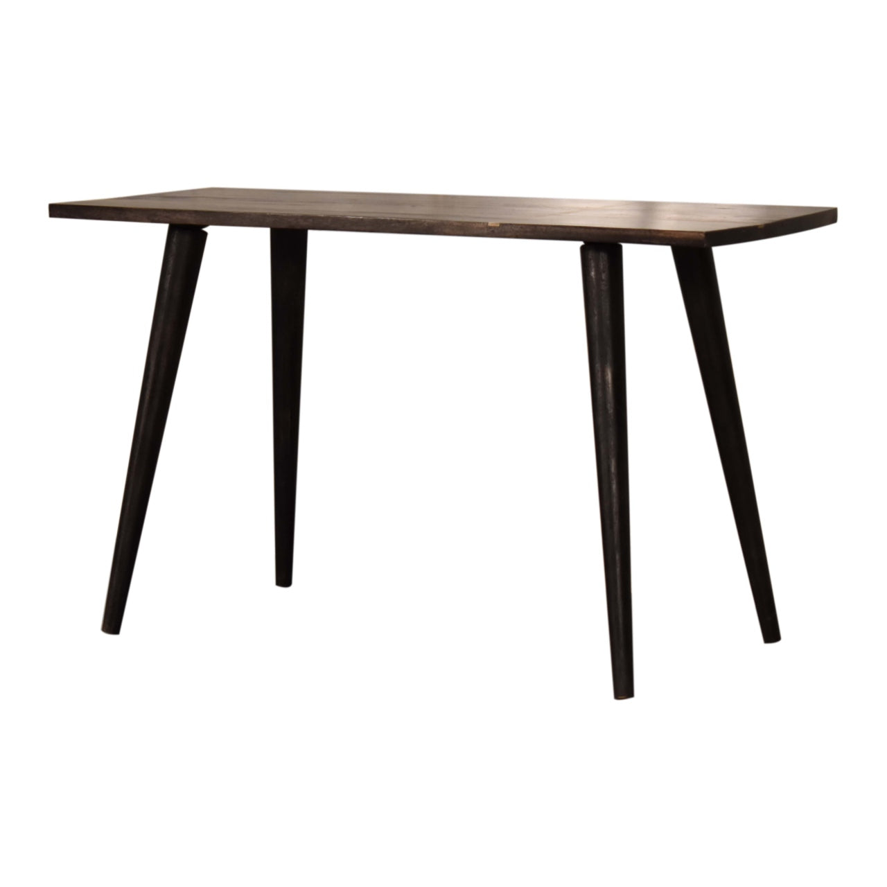 Ash Black Brass Inlay Coffee Table Living with Luxury