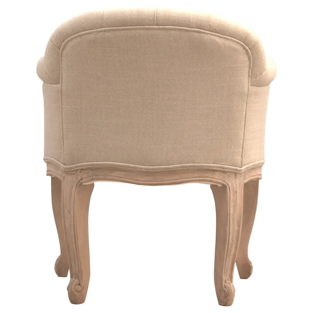 French Style Deep Button Chair - Living with Luxury
