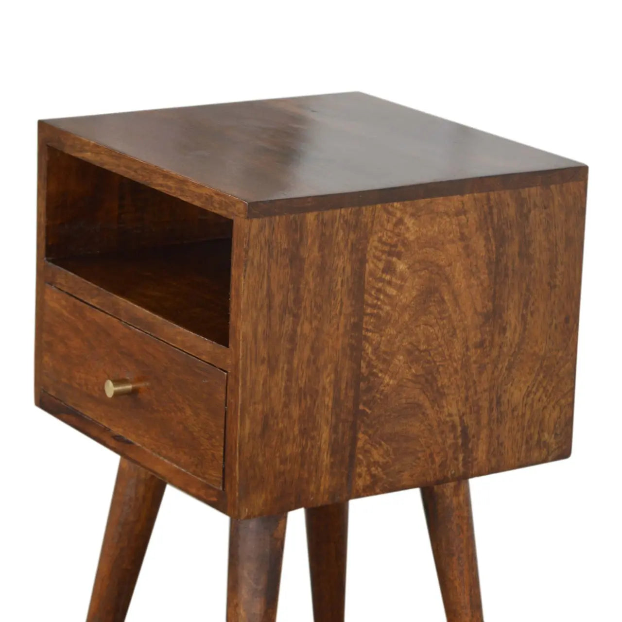 Mini Chestnut Bedside - Living with Luxury