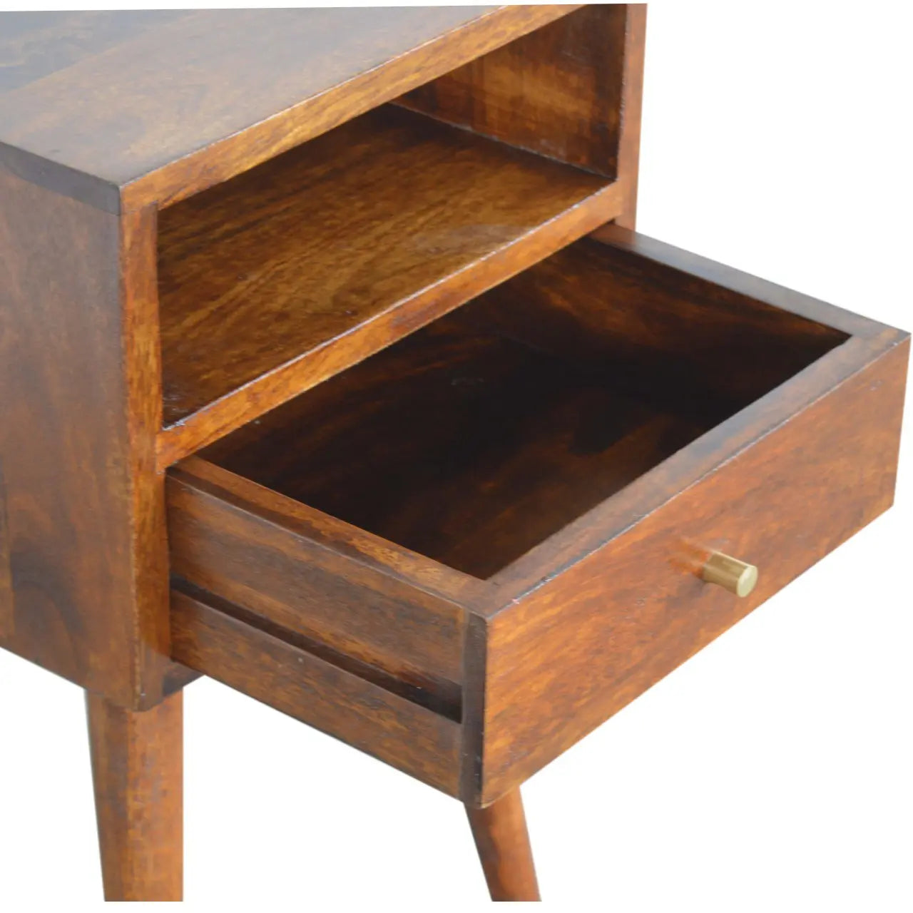 Mini Chestnut Bedside - Living with Luxury