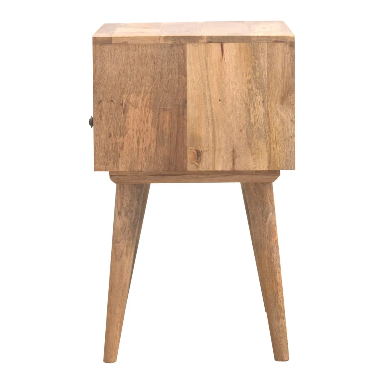 Modern Bedside with Open Slot - Living with Luxury