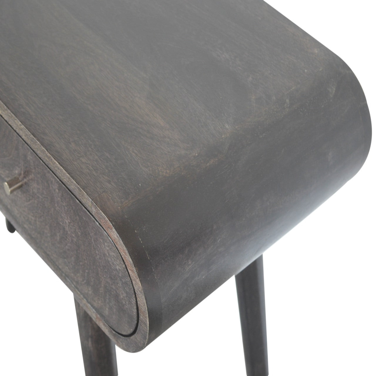 Ash Black Curve Console Table Living with Luxury