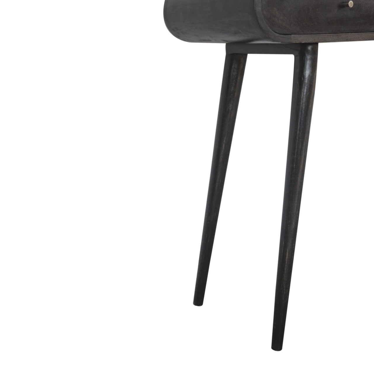 Ash Black Curve Console Table Living with Luxury