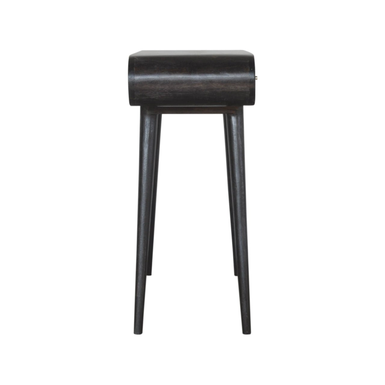Ash Black Curve Console Table Living with Luxury